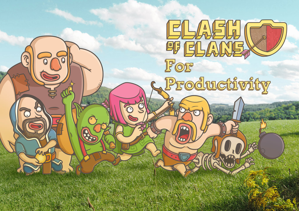 Clash of Clan for productivity